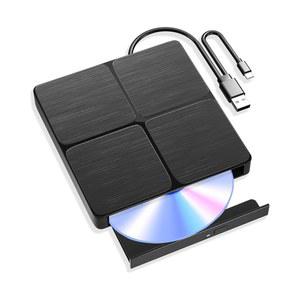 외장 드라이브 - 노트북 3.0 USB 및 Type C 드라이브 읽기 및 쓰기, Windows XP/7/8/10/11, Linux, Mac OS와 호환되는 Bluray Burner 외장 3D 광학 블러레이 드라이브