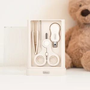 에디슨 아기 신생아 유아 어린이 손톱깎이 베이비 네일 케어 4종 세트