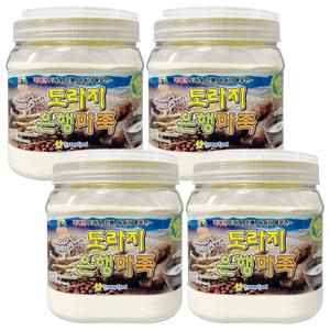 오양식품 도라지 은행 마죽 통 800g 선식 4개