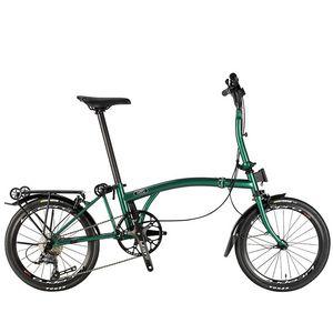 C-BIKE 20인치 접이식 트라이폴드 매트블랙 미니벨로 유사 LP휠 자전거