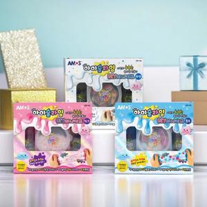아모스 아이슬라임 DIY 미니키트 액체괴물 만들기 데코 슬라임 촉감놀이 주물럭 말랑이
