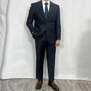 [바쏘옴므]정장 4계절 울 혼방 히든밴딩 클레식수트 예복 턱시도 레귤러핏 차콜 Z3JW03-2