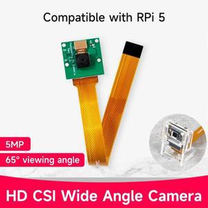 라즈베리 파이 광각 CSI 비디오 인터페이스 카메라 라즈베리 파이 5 4B 3B  Zero 호환 5MP 신제품