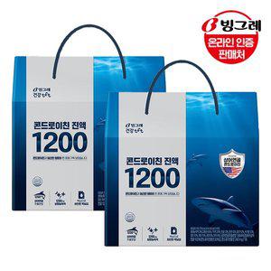 [빙그레] 콘드로이친 진액 1200 청상어연골 18포 X 2세트