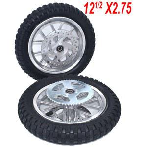 포켓 자전거 미니 스프로킷 75 2X2 12 디스크 브레이크 가스 모토 로터 내부 스쿠터 12 튜브 5X2 75