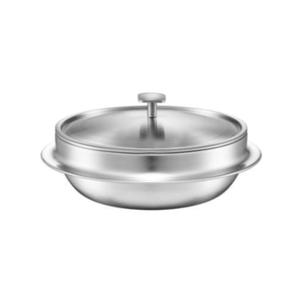 쿡에버 옹골진 스텐 뚝배기 통3중 전골 냄비 18cm