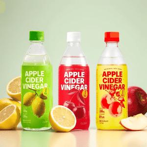 클룹 제로 애사비소다 500ml 12개입 사과 타트체리 레몬