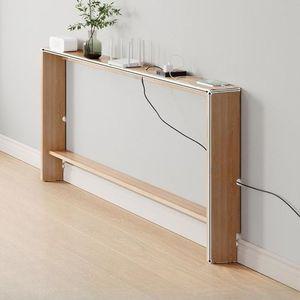 슬림 좁고 긴 진열대 길이 틈새테이블 폭좁은 좁고긴 소파