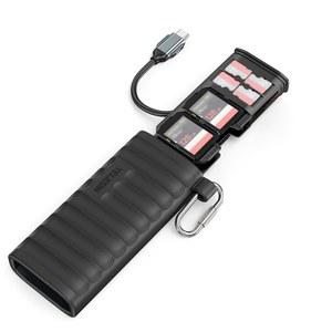 다기능 메모리 카드 리더 운반 홀더 고속 TYPE SD 케이스 TF 보관함 메가바이트 312 인터페이스