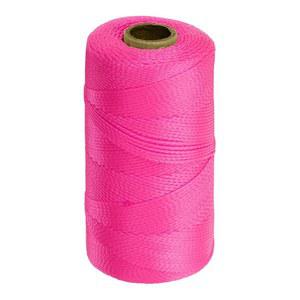 하핑턴 솔리드 브레이드 나일론 로프 3/50인치 1100피트 다목적 폴 로필렌 유틸리티 로프 코드 라인 캠핑용 깃대 클라이밍 매듭, 핑크