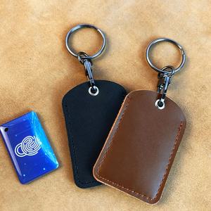 가죽 도어락키케이스 RIFD 열쇠고리 버스 카드키 태그 키링 홀더
