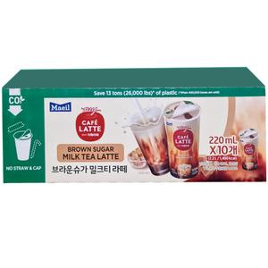 코스트코 냉장 매일 마이카페라떼 브라운슈가밀크티 220ML x 10