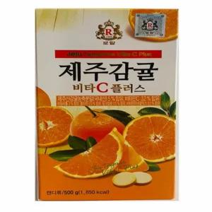 제주감귤 비타민C, VC 비타민캔디 500g 2개