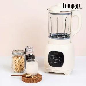 컴팩트홈 대용량 내열강화유리 두유제조기 1.75L 콩물 이유식 영양죽