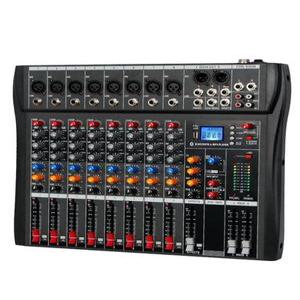 음향조절 오디오 믹서기 다채널 음악 공연 인터페이스 방송실 앰프 전문 USB