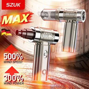SZUK 미니 공기 브러시리스 차량용 소형청소기 청소기 무선진공 핸드헬드 송풍기 자동차 진공 차량용청소기 핸디청소기 무선 덕트 블로어 진공청소기 휴대용 제트 에어 강력한 모터
