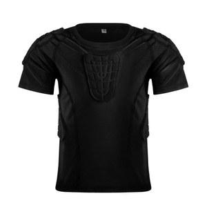 핫파이 청소년 패딩 압축 반바지 셔츠 축구 갈비 가슴 보호대 엉덩이 패드 스케이트 스키 보호 장비 가드