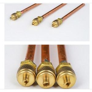 에어컨 냉각 파이프 커넥터 용접 불소 단방향 밸브 냉매 충전 액체 1