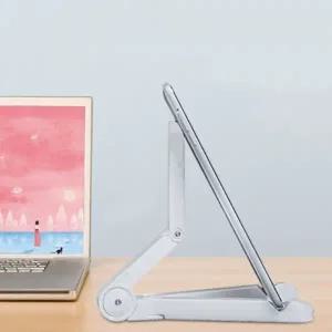 미니 접이식 테블릿 휴대폰 삼각 거치대 받침대