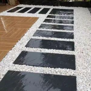 현무암 판석 부정형 포석 라폼 비정형 정원석 조경