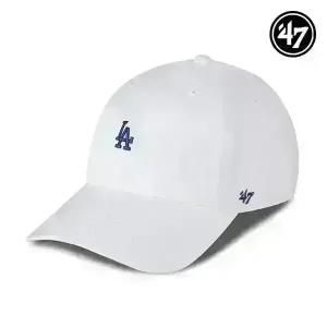 47브랜드 LA 다저스 스몰 로고 MLB 엠엘비 볼캡 야구 모자 B-BSRNR12GWS-WHA