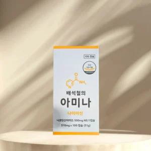 아미나 나이아신 수용성 비타민B3 100캡슐 1개