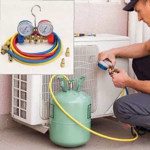 에어컨 냉매겸용 R22 주입기 가스opq762
