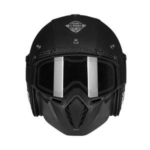 빈티지 바이크 고글 하이바 할리데이비슨헬멧 기관차 헌팅캡 하프페이스 감성 반모헬멧