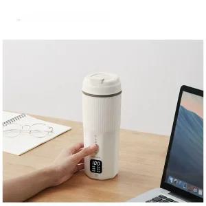 휴대용 커피 포트 충전식 650ml 보온 물끓이는형 전기 가열 USB