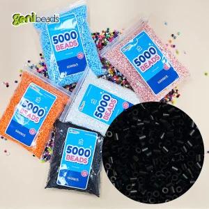 지니비즈 싱글컬러 리필팩 5000비즈_블랙