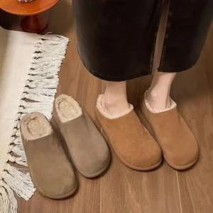 버켄퍼슬리퍼 기본 겨울슬리퍼 스웨이드 실외용 모던 (WFJDD3F)