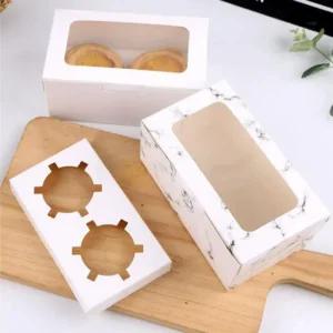 머핀포장 타르트박스 타르트상자 2구(화이트)10P (3KgJX)