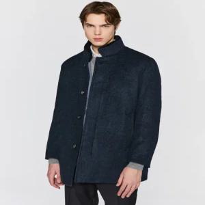 닥스 남성 25FW 그레이시블루 울 다운 코트 DMCO5D021B5