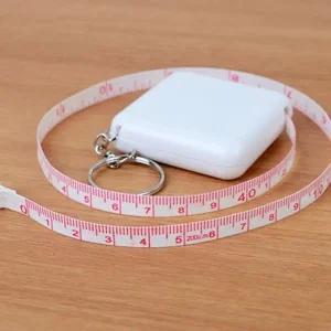 미니 줄자 2m 휴대용 측정 도구 허리둘레 사각형 유용한 측정기기 (WFJHUC7)