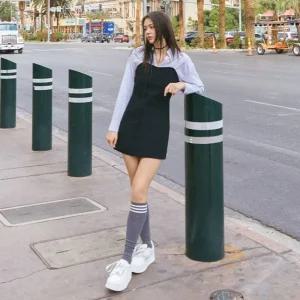 랩 LAP 스트라이프배색 슬림 원피스AQ1WO264 465513