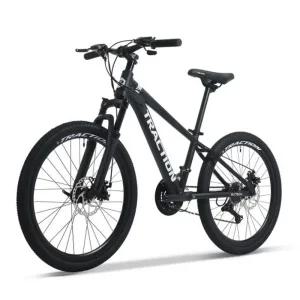 AU테크 24인치 MTB 트랙션 M724 산악자전거 알루미늄 블랙
