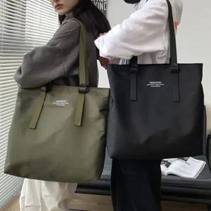 빅스퀘어토트백 남자 토트백 외출백 20대 가벼운 대학생 에코백 숄더 데일리백 빅스퀘어토트백