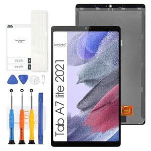 삼성 갤럭시 탭 A7 라이트용 화면 T220 태블릿 LCD SM-T225, SM-T220, SM-T225N 터치 디스플레이 디지타이저 어셈블리 수리 부품 블랙