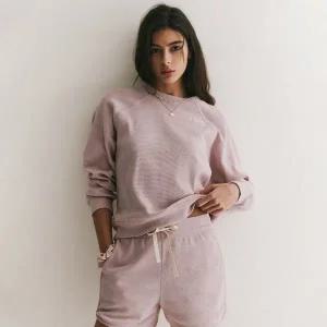 [스파이더](센텀시티점) 여성 와플 맨투맨 티셔츠 SPJPCNRL171WLPK