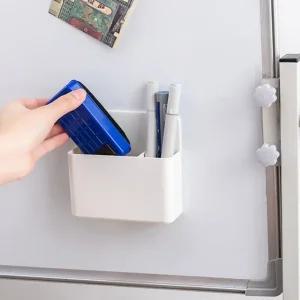 칠판 거치대 냉장고 볼펜 꽂이 연필 마카 화이트보드 보관함 자석 마커 통 보관 필기구정리함 펜 정리 대형