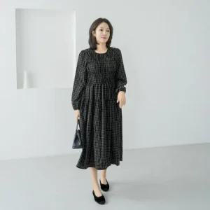 엄마옷 마담4060 차니페이즐리원피스 중년여성 데일리 롱 -ZOP2509009-