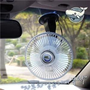 자동차용 유리흡착식 선풍기 여름 쿨링팬 차량용선풍기 자동차선풍기 자동차미니선풍기