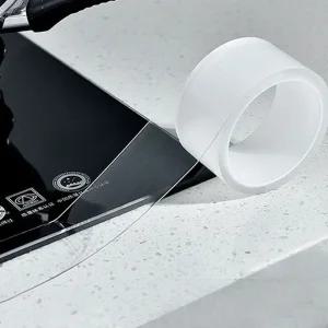 NEW_다름 틈새차단 투명 실리콘테이프 (5cmX5m) 욕실방수테이프 누수테이프