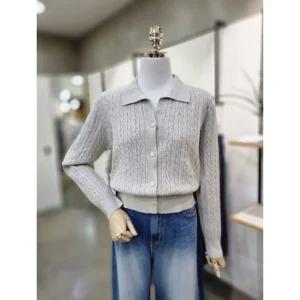 [갤러리아] ABFZ[3컬러]셔츠카라 꽈베기 가디건(ABZ4HY36)