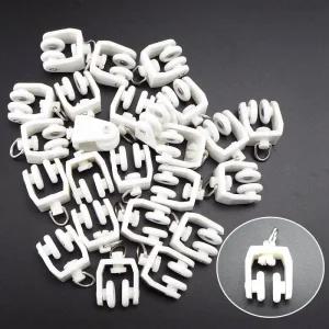 커튼집게 고리 핀 커튼 휠 레일 직선 곡선 트랙 롤러 걸이 후크 링 슬라이더 u