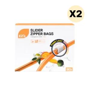 이지엔 슬라이더 지퍼백 냉장 냉동 S 소형 80매 X2개 BNS