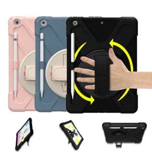 하이베키 아이패드 스탠드 하드커버 10.2 핸드스트랩 7/8/9세대 태블릿PC케이스