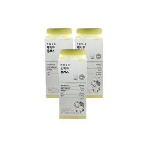 홍인당 밀키튼 플러스 25포 3박스 초유단백질 밀크칼슘 프락토올리고당 비타민