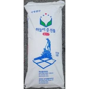 꽃소금(하늘이준선물 15K) 요리용 조미 용소금 조리용 조미료 양념