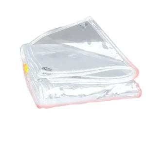 PVC 투명 커튼 우레탄 방풍비닐 야외 천막 방수 현관